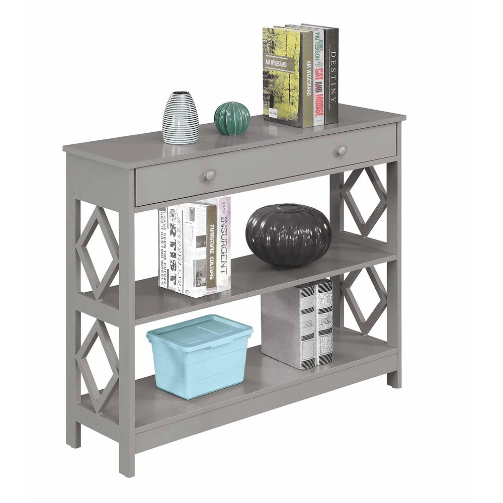 Diamond 1 Drawer Console Table - Mervyns