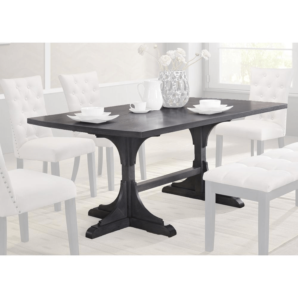 Dining Table, Weathered Gray - Mervyns