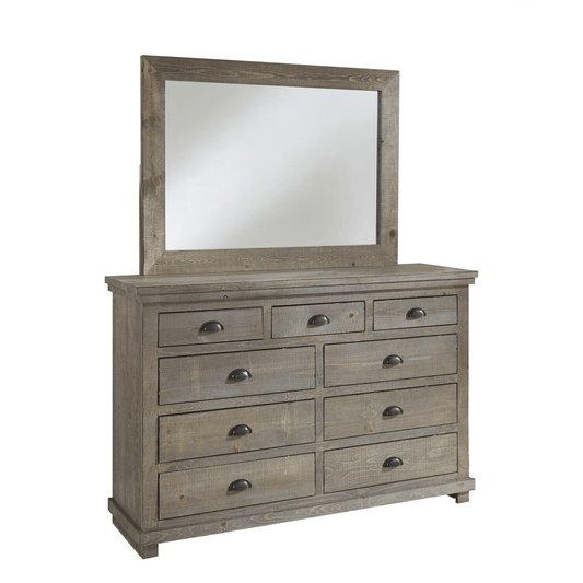 Drawer Dresser & Mirror - Mervyns