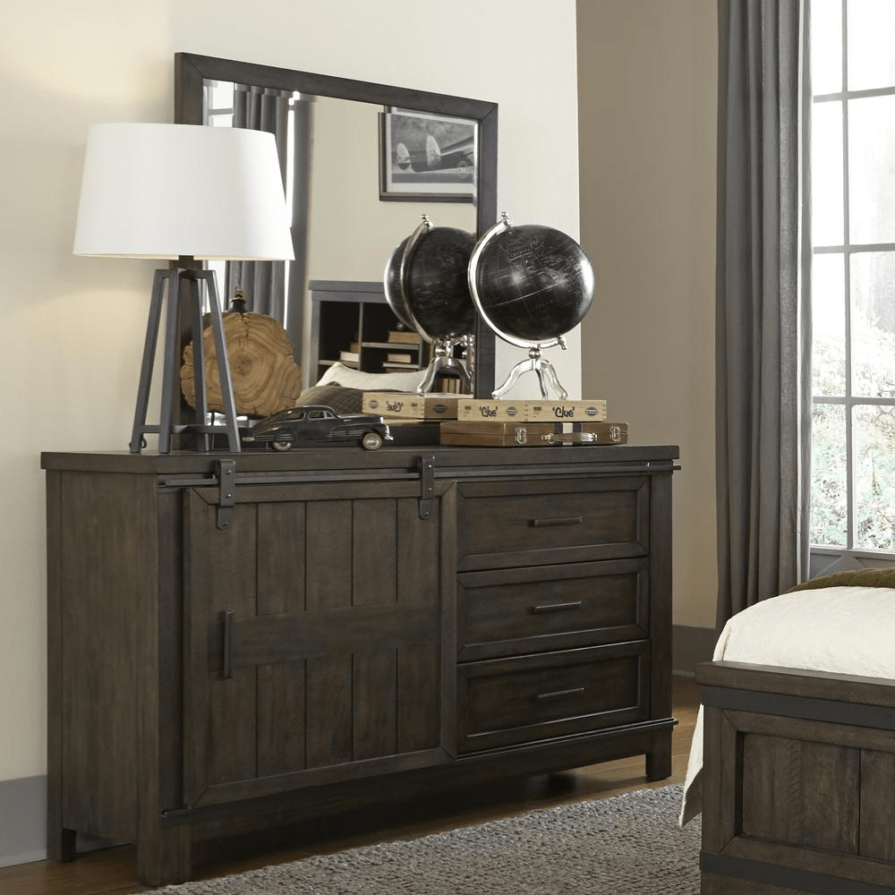 Dresser & Mirror (759 - YBR - DM) - Mervyns