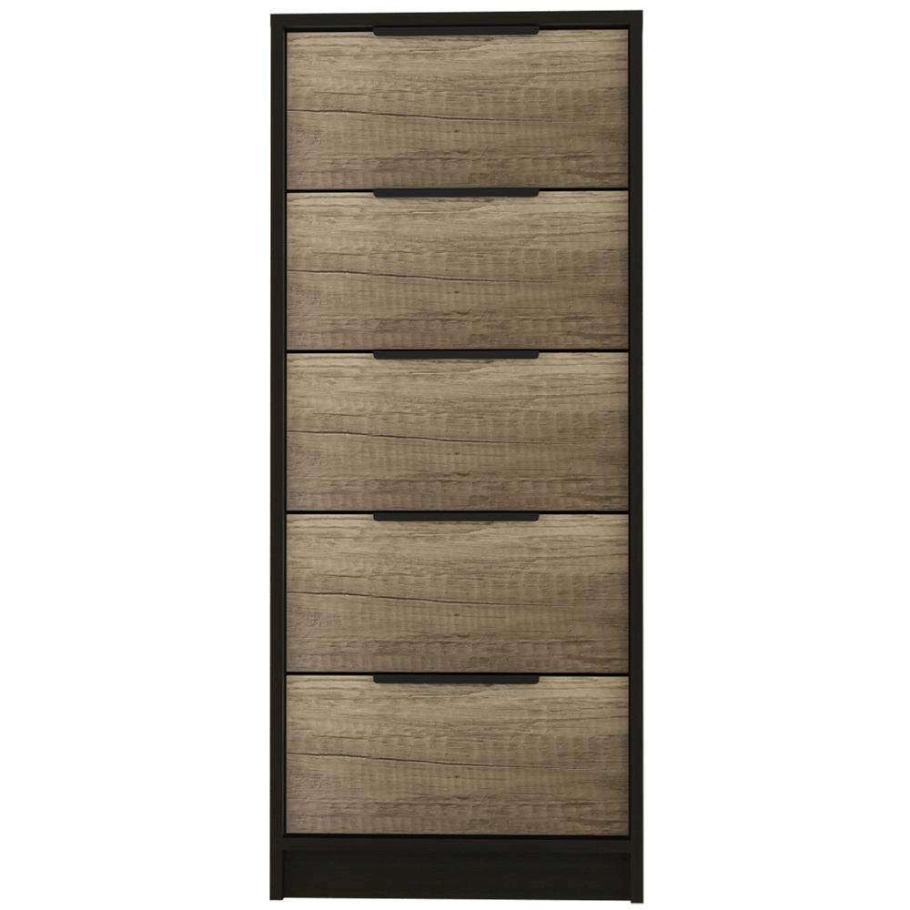 Egeo 5 Drawer Dresser Black Wengue - Mervyns