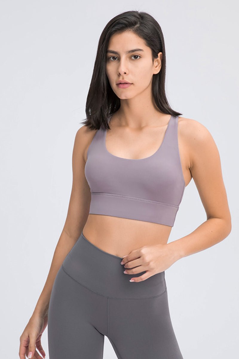 Eight Strap Sports Bra - Mervyns