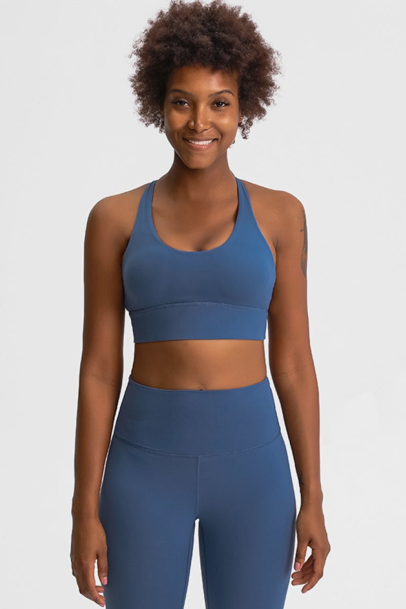 Eight Strap Sports Bra - Mervyns