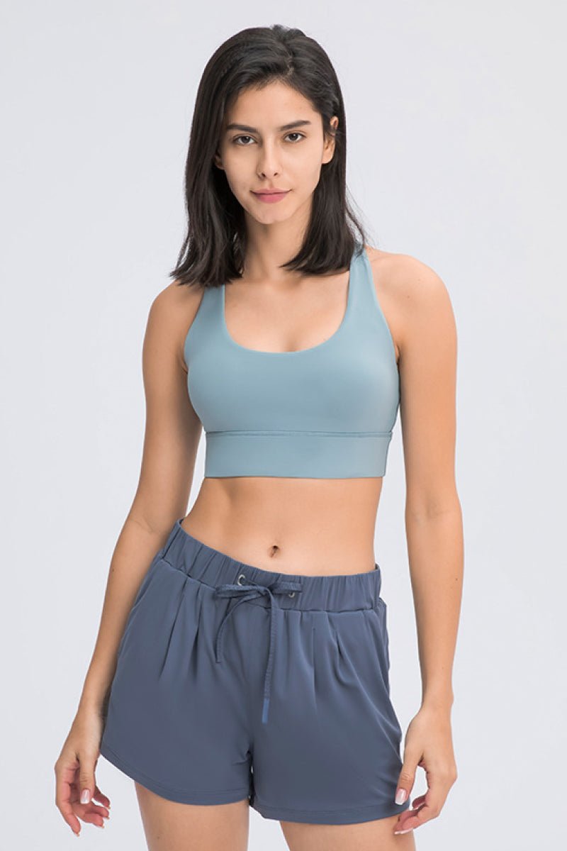 Eight Strap Sports Bra - Mervyns