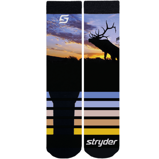 Elk Sunset Socks Name Drop - Mervyns