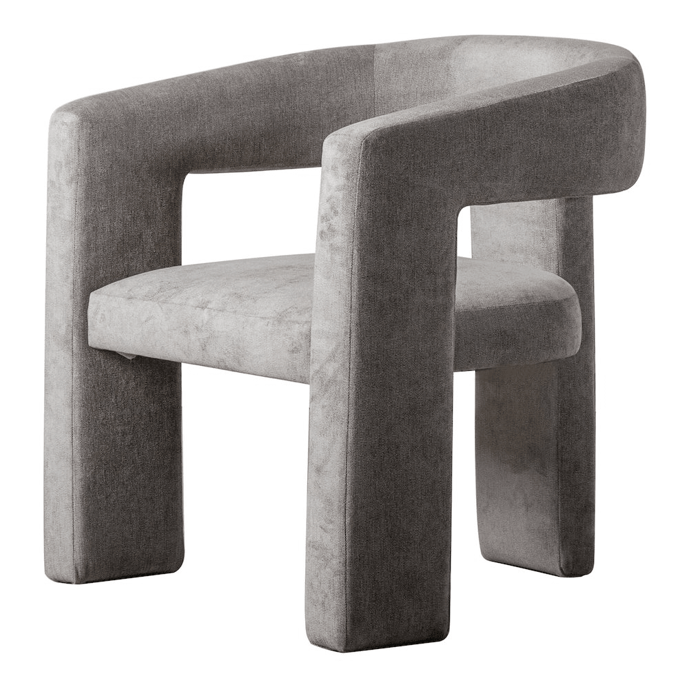 Elo Chair Light Grey - Mervyns