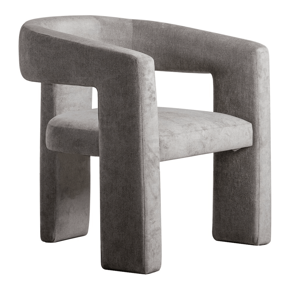 Elo Chair Light Grey - Mervyns