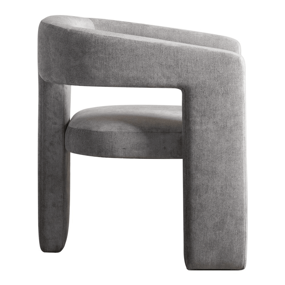 Elo Chair Light Grey - Mervyns
