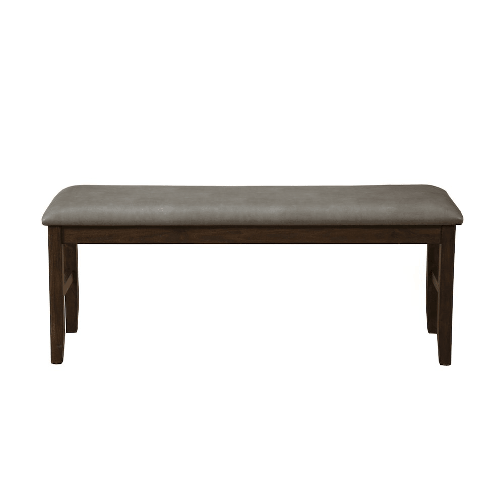 Emery Dining Bench, Walnut - Mervyns