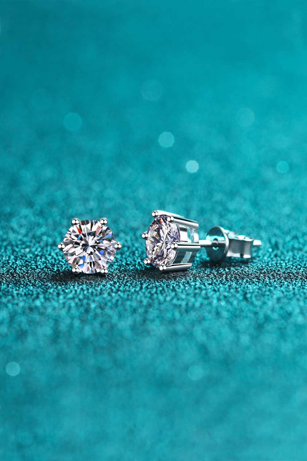 Endless Cheer Moissanite Stud Earrings - Mervyns