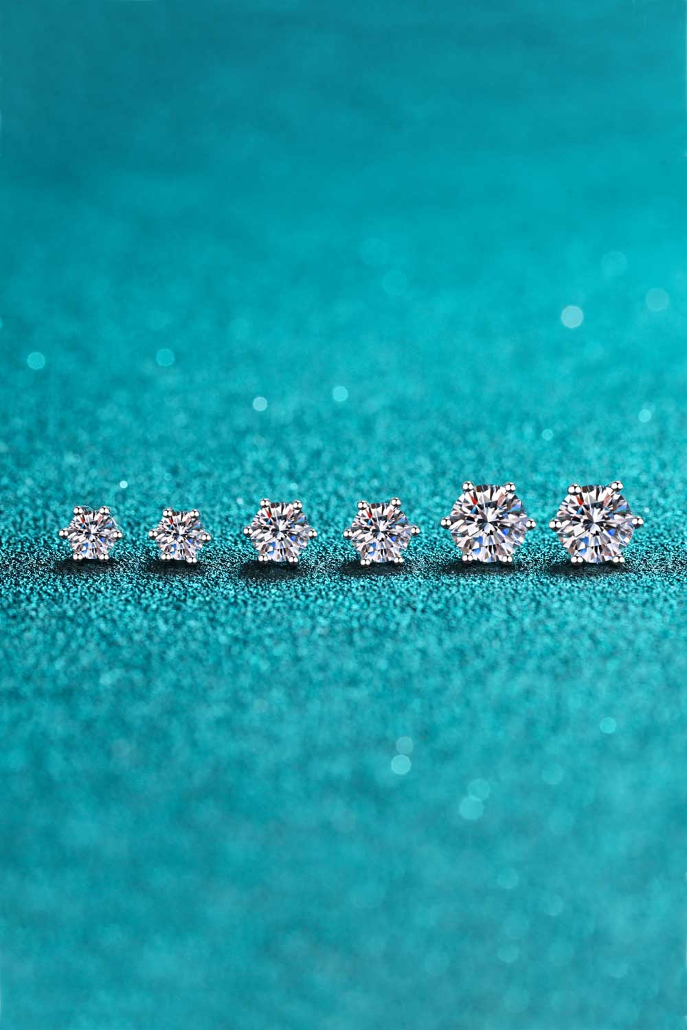 Endless Cheer Moissanite Stud Earrings - Mervyns