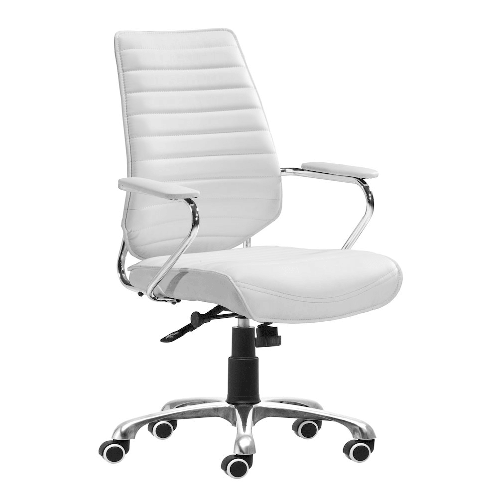 Enterprise Low Back Office Chair White - Mervyns