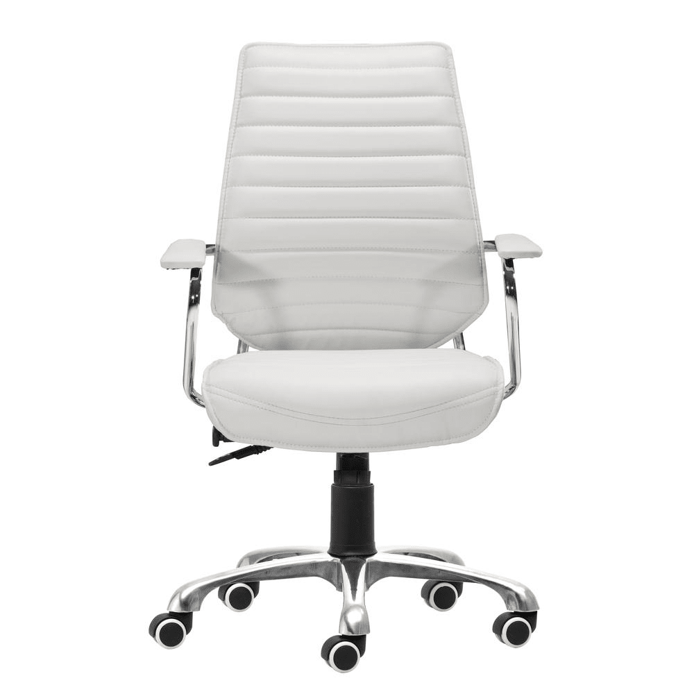 Enterprise Low Back Office Chair White - Mervyns