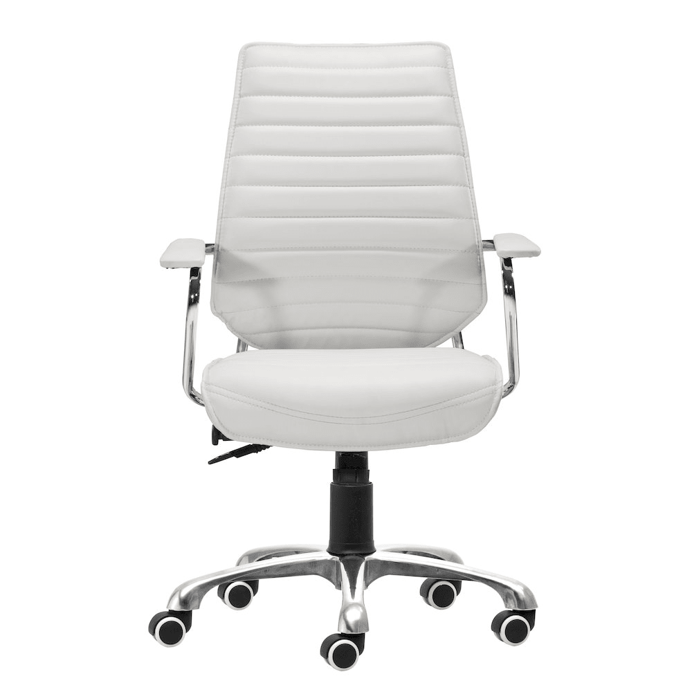 Enterprise Low Back Office Chair White - Mervyns