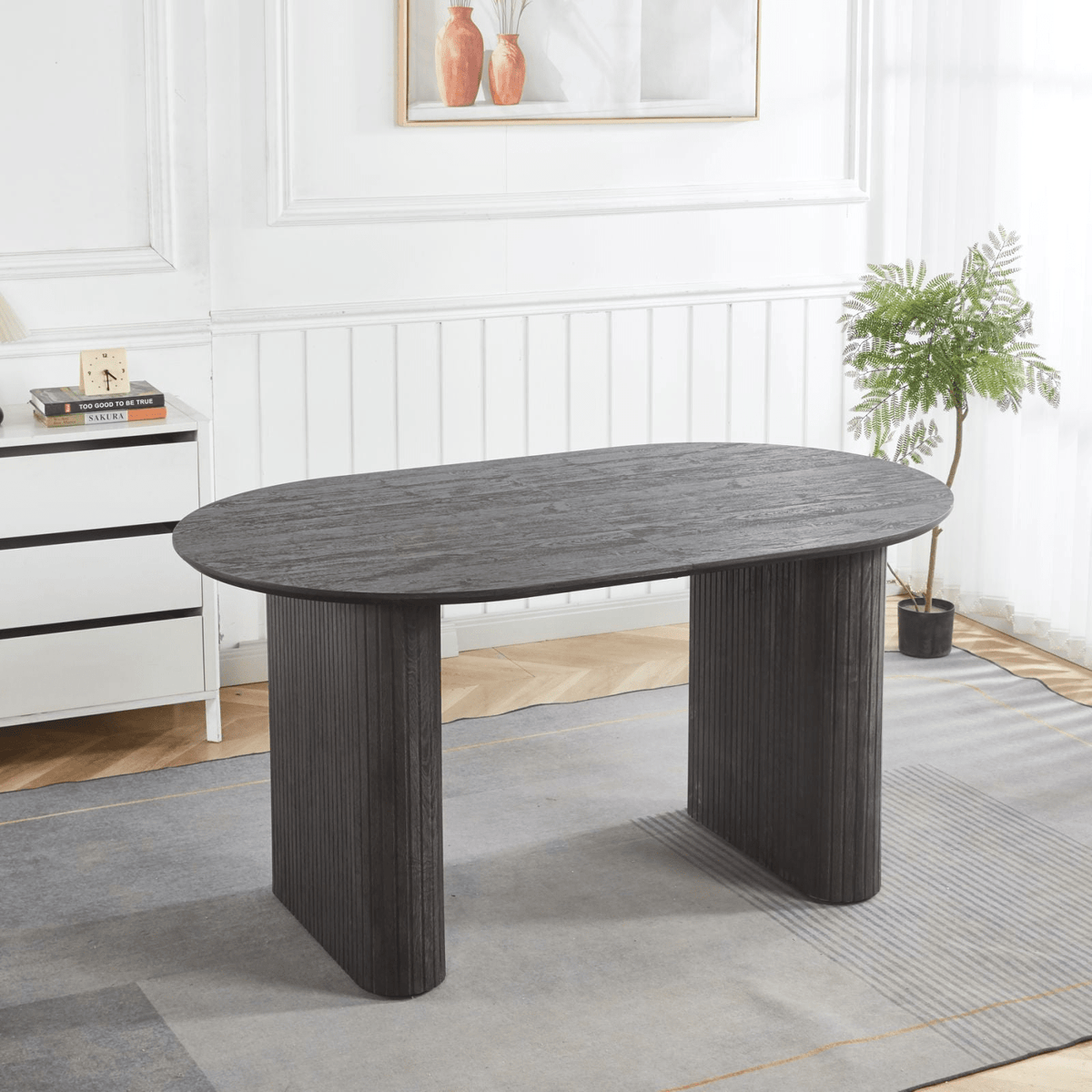 Extensible MDF Multi-Purpose Table for Dining, Office and Coffee Use — Modern Design - Mervyns