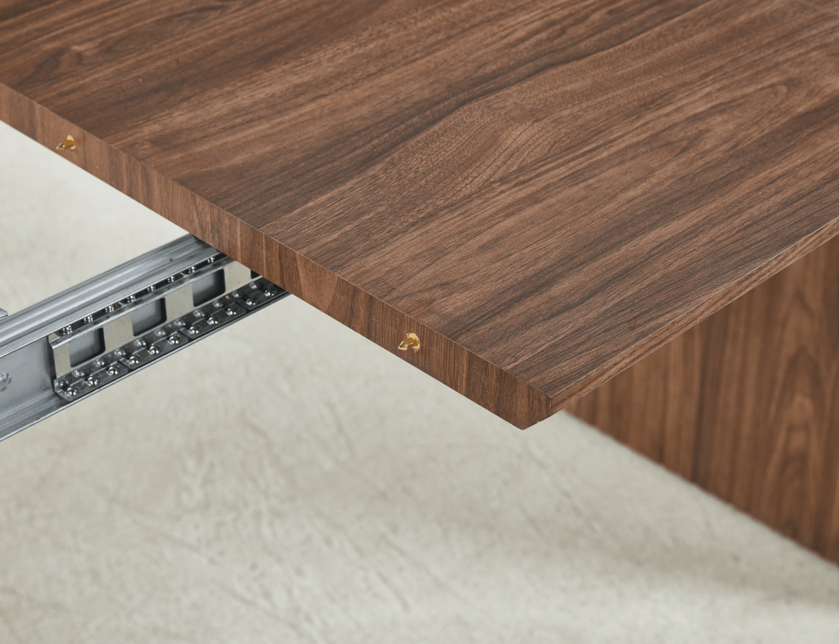 Extensible MDF Multi-Purpose Table for Dining, Office and Coffee Use — Modern Design - Mervyns
