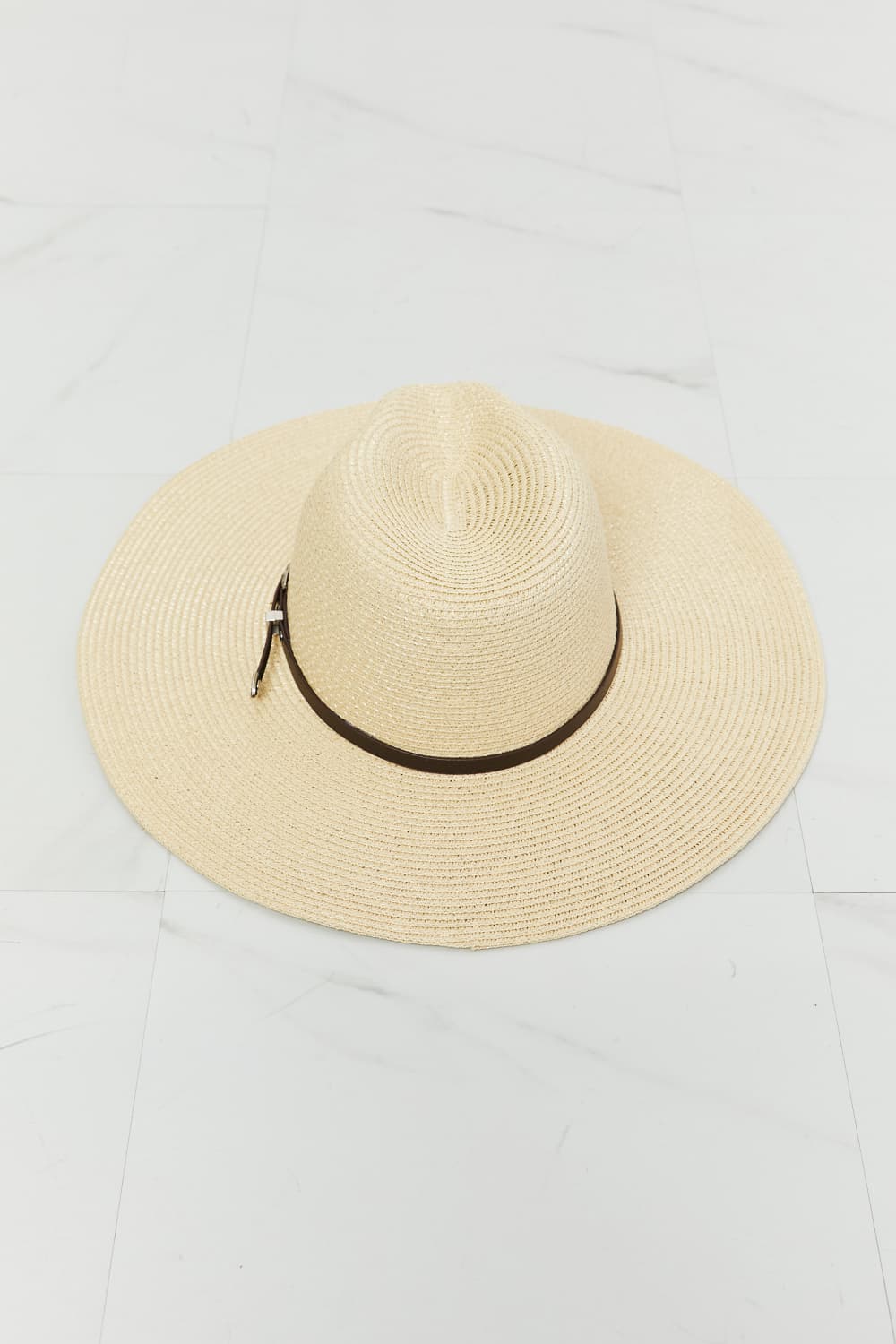 Fame Boho Summer Straw Fedora Hat - Mervyns