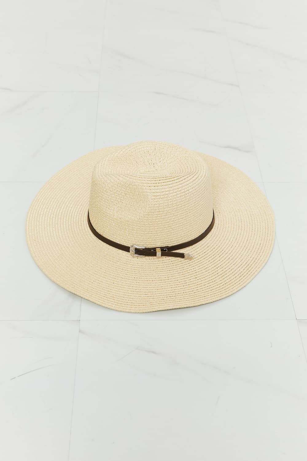 Fame Boho Summer Straw Fedora Hat - Mervyns