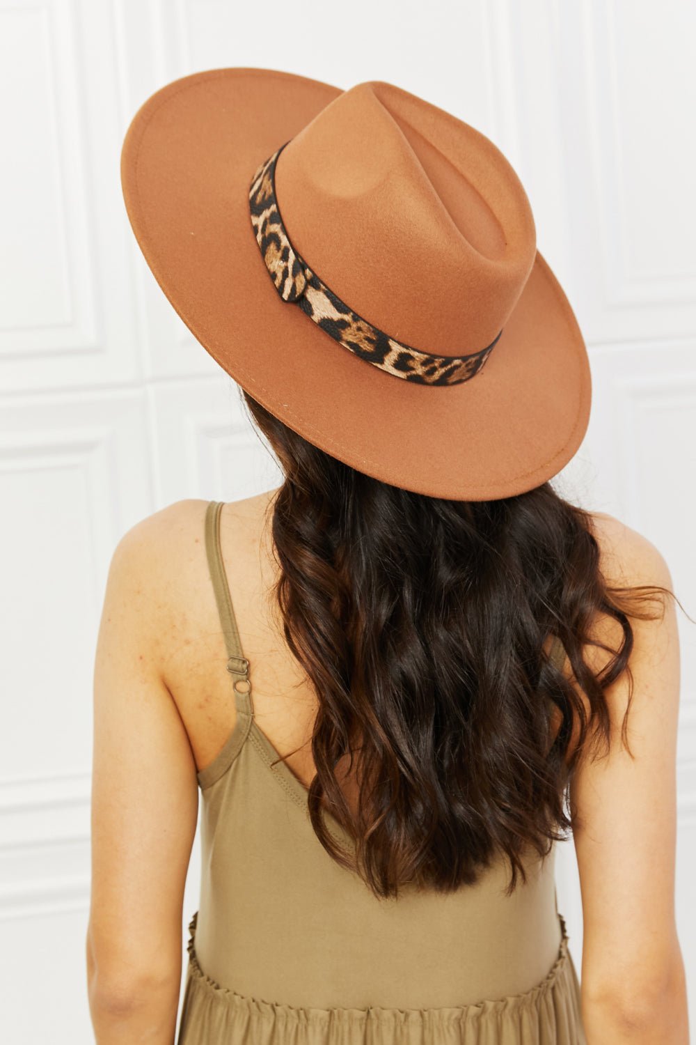 Fame In The Wild Leopard Detail Fedora Hat - Mervyns