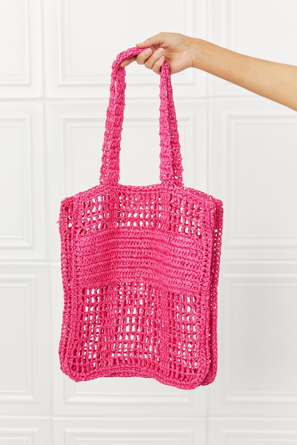 Fame Tropic Babe Staw Tote Bag - Mervyns