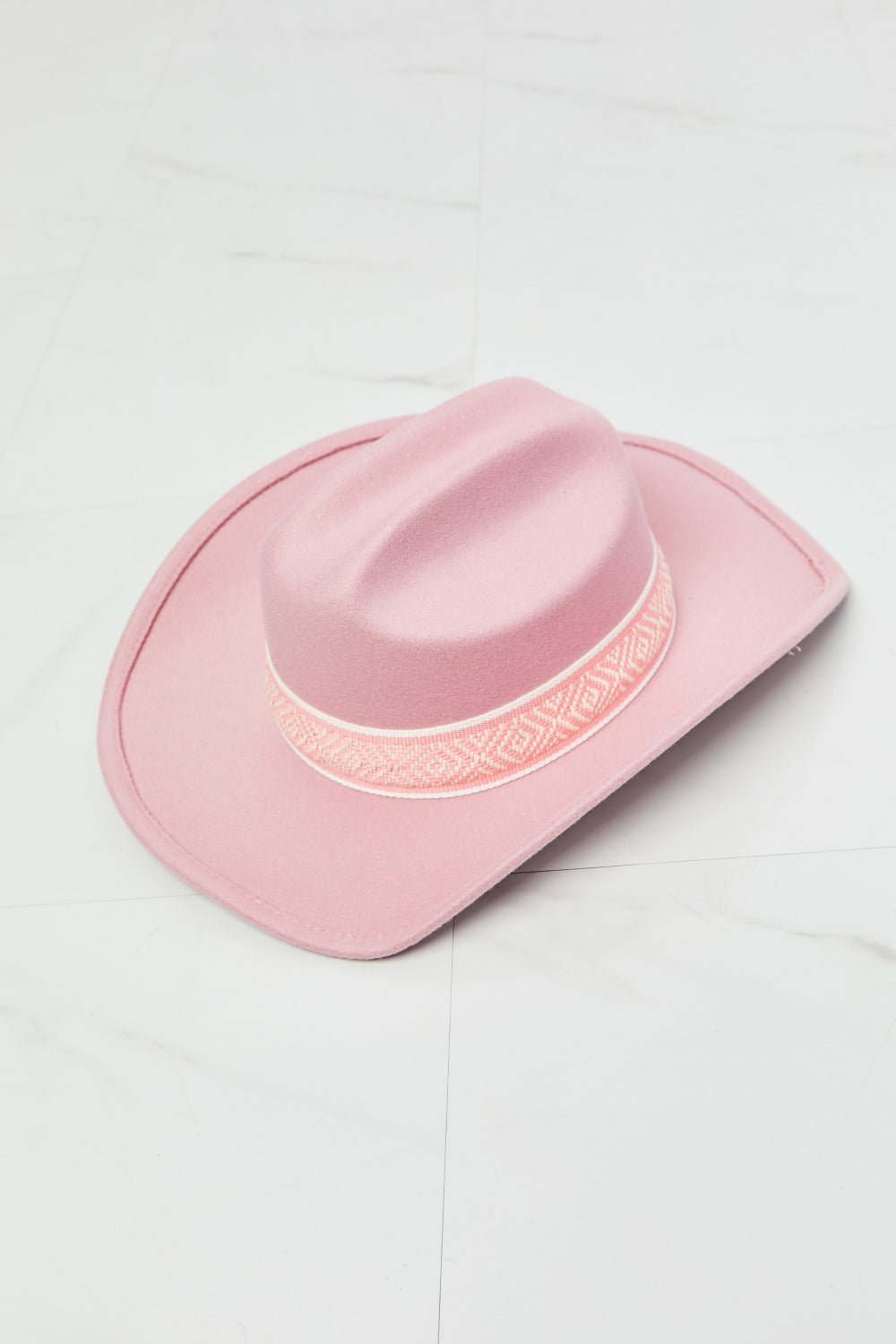 Fame Western Cutie Cowboy Hat in Pink - Mervyns