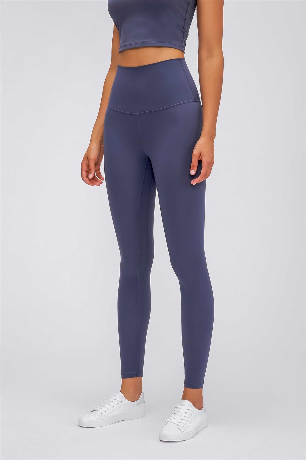 Feel Like Skin Elastic Waistband Yoga Leggings - Mervyns