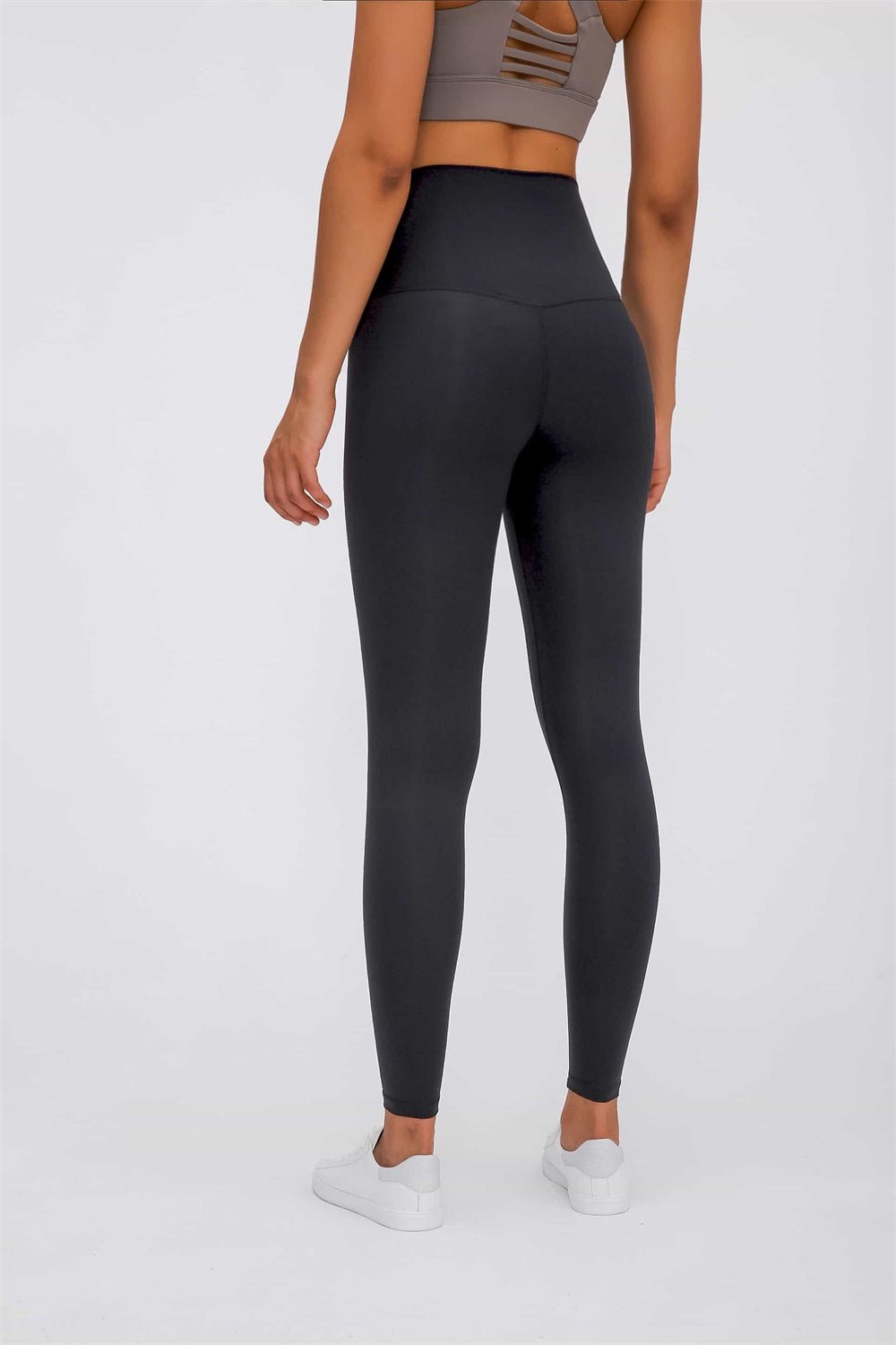 Feel Like Skin Elastic Waistband Yoga Leggings - Mervyns