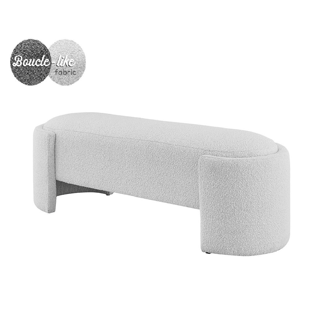 Felicia Boucle Bench - Mervyns