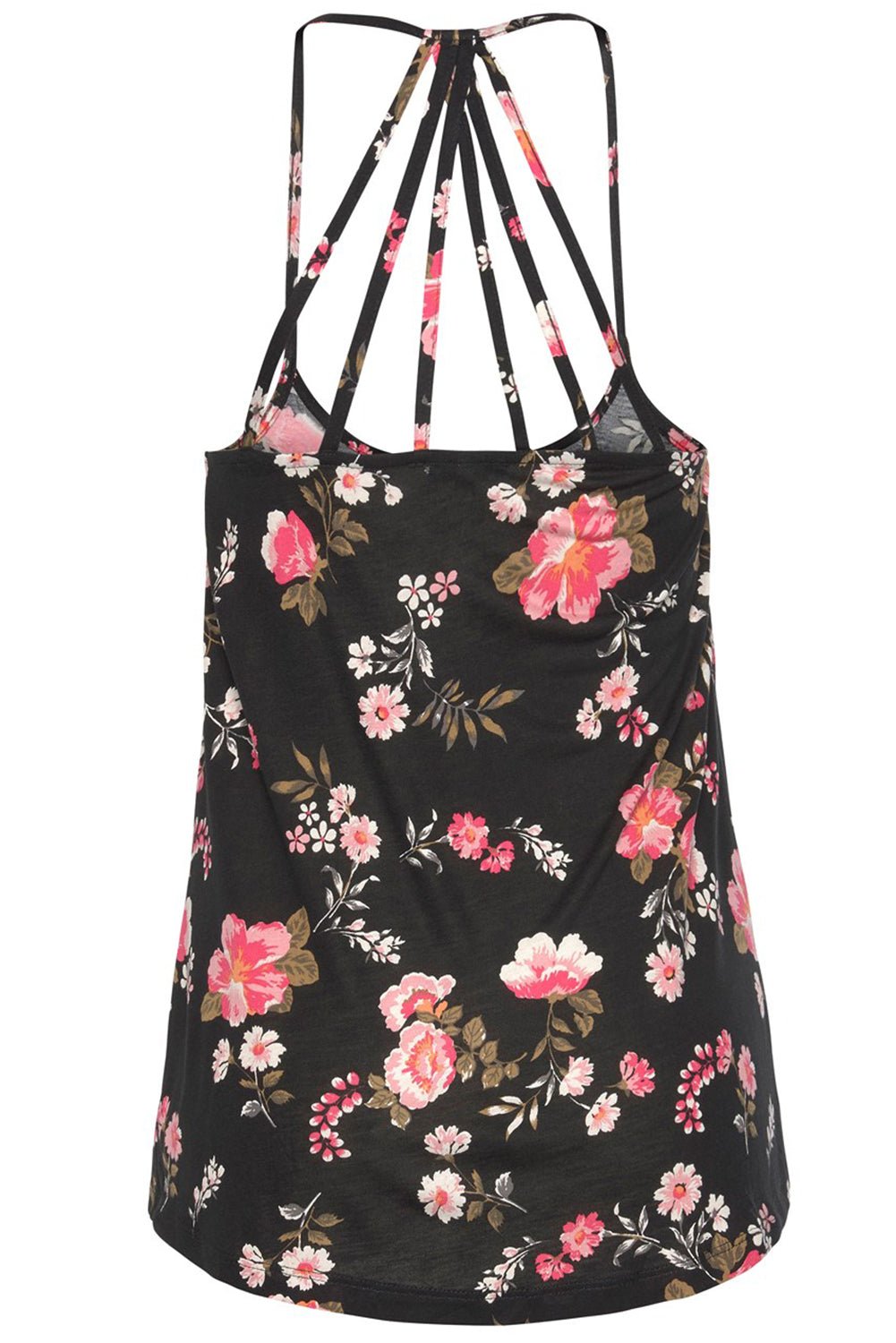 Floral Spaghetti Strap Cami - Mervyns