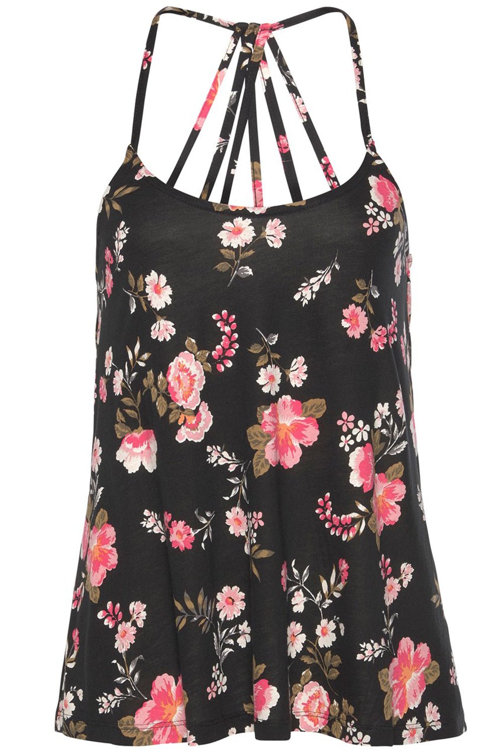 Floral Spaghetti Strap Cami - Mervyns