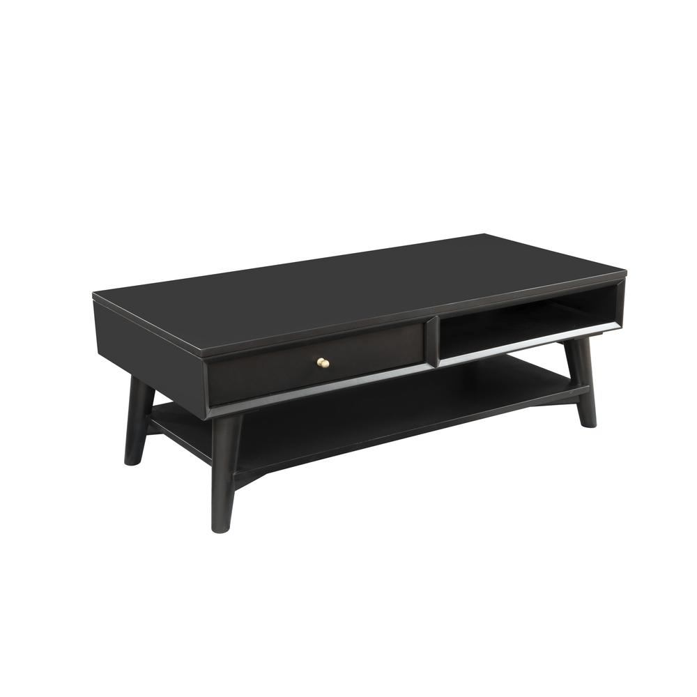 Flynn Coffee Table, Black - Mervyns