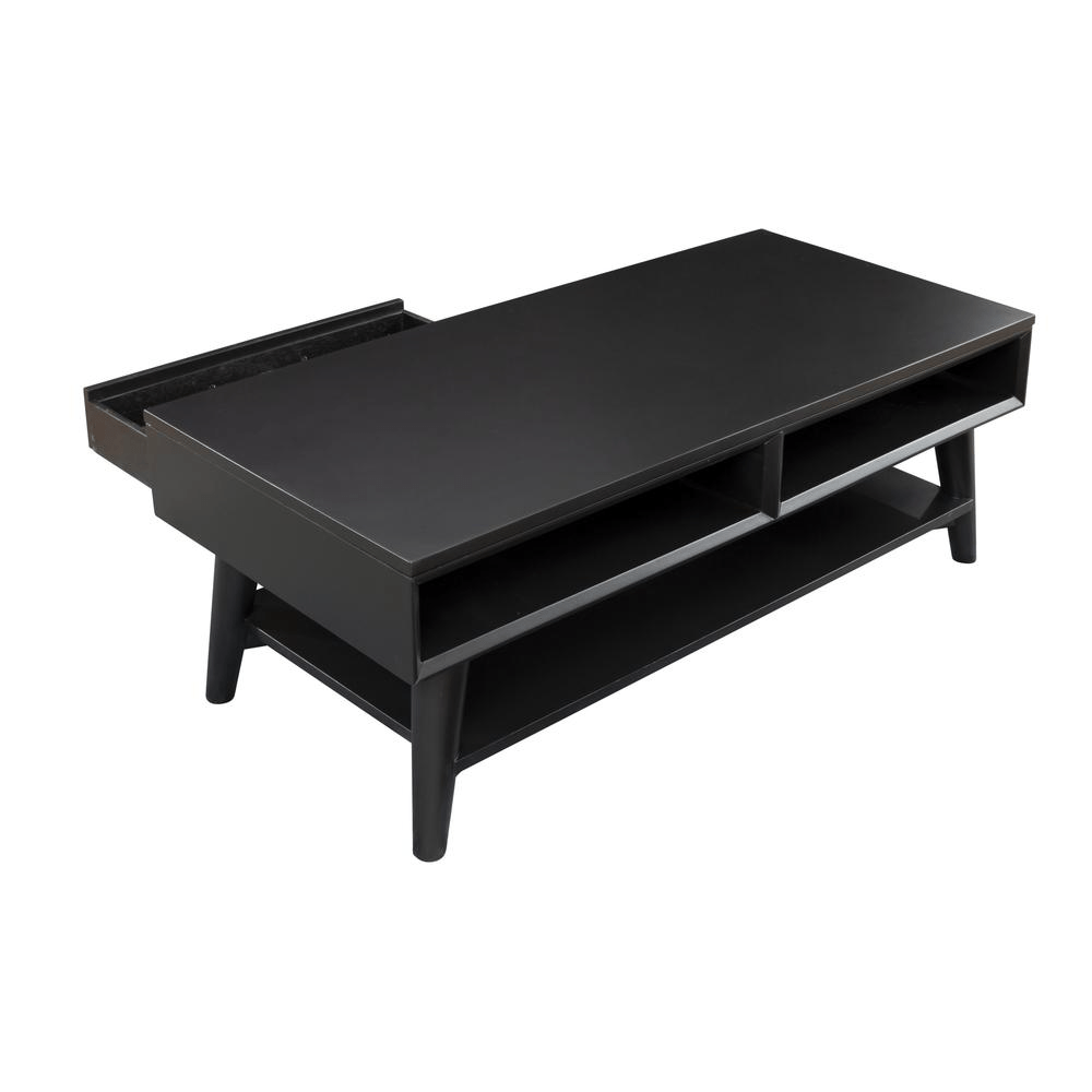 Flynn Coffee Table, Black - Mervyns