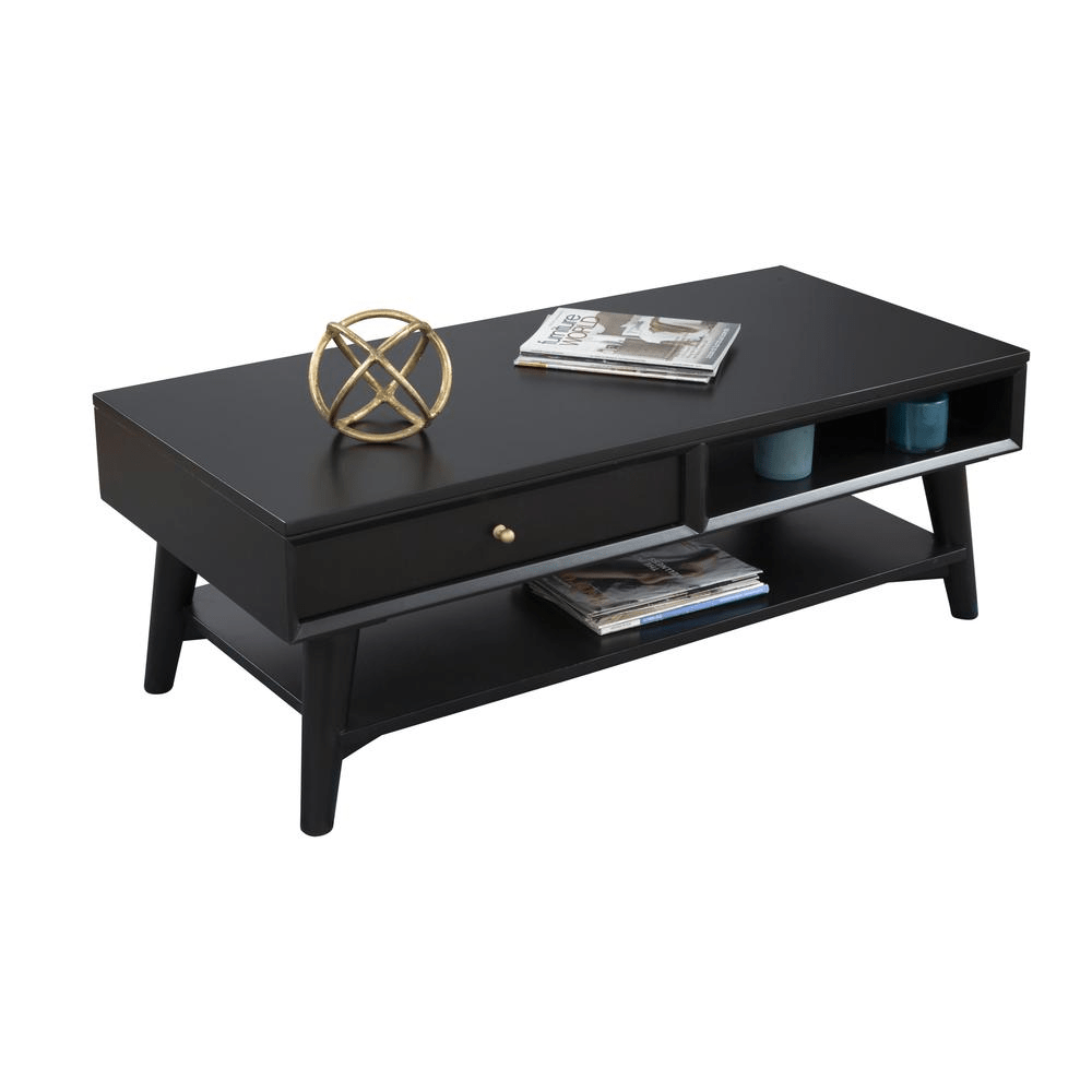 Flynn Coffee Table, Black - Mervyns