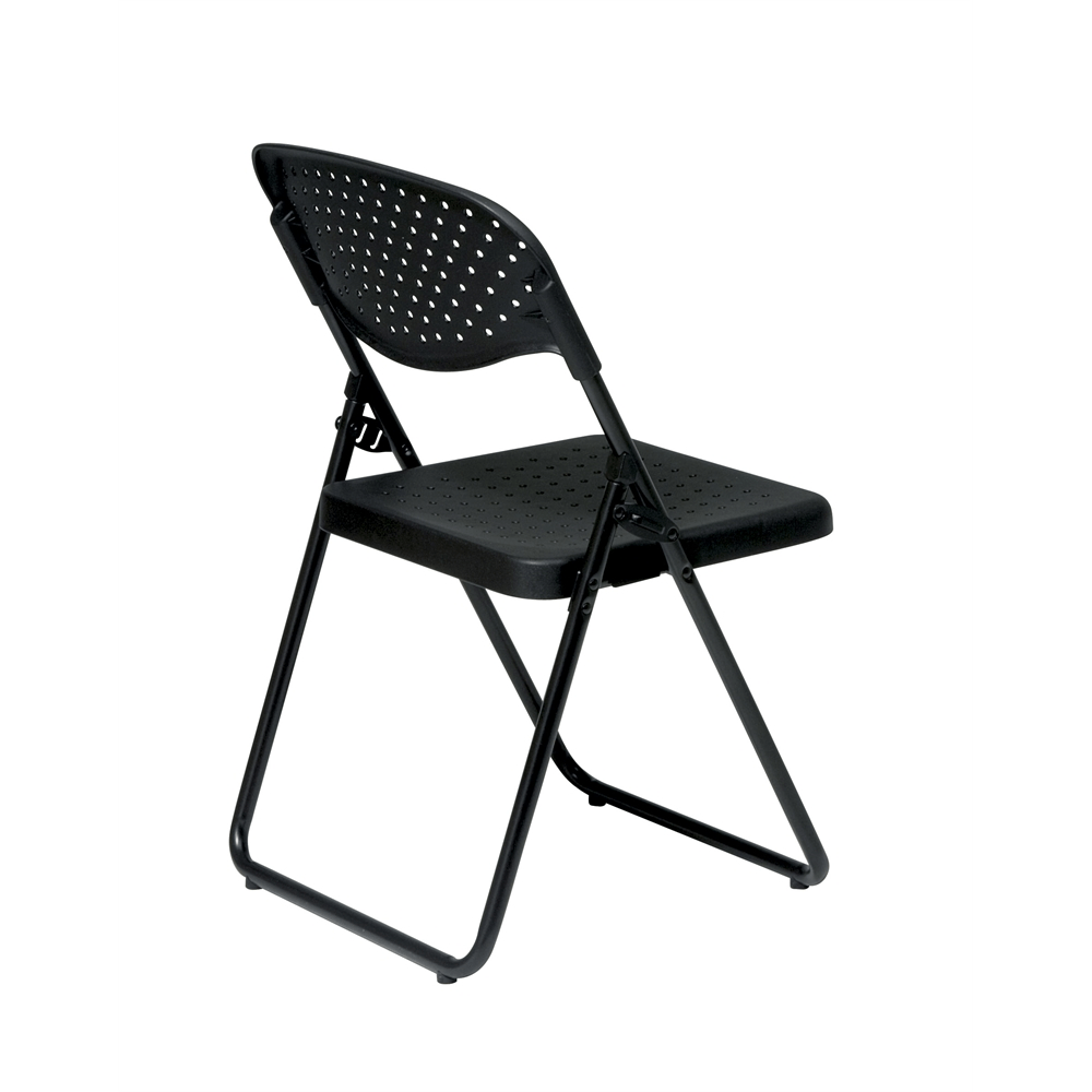 Folding Chair with Plastic Seat and Back - Mervyns