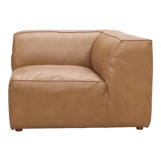 Form Corner Chair Sonoran Tan Leather - Mervyns