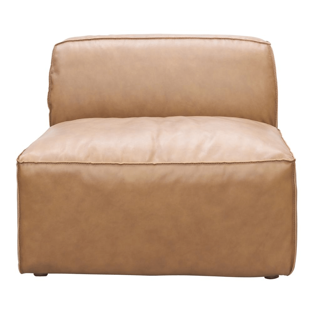 Form Slipper Chair Sonoran Tan Leather - Mervyns