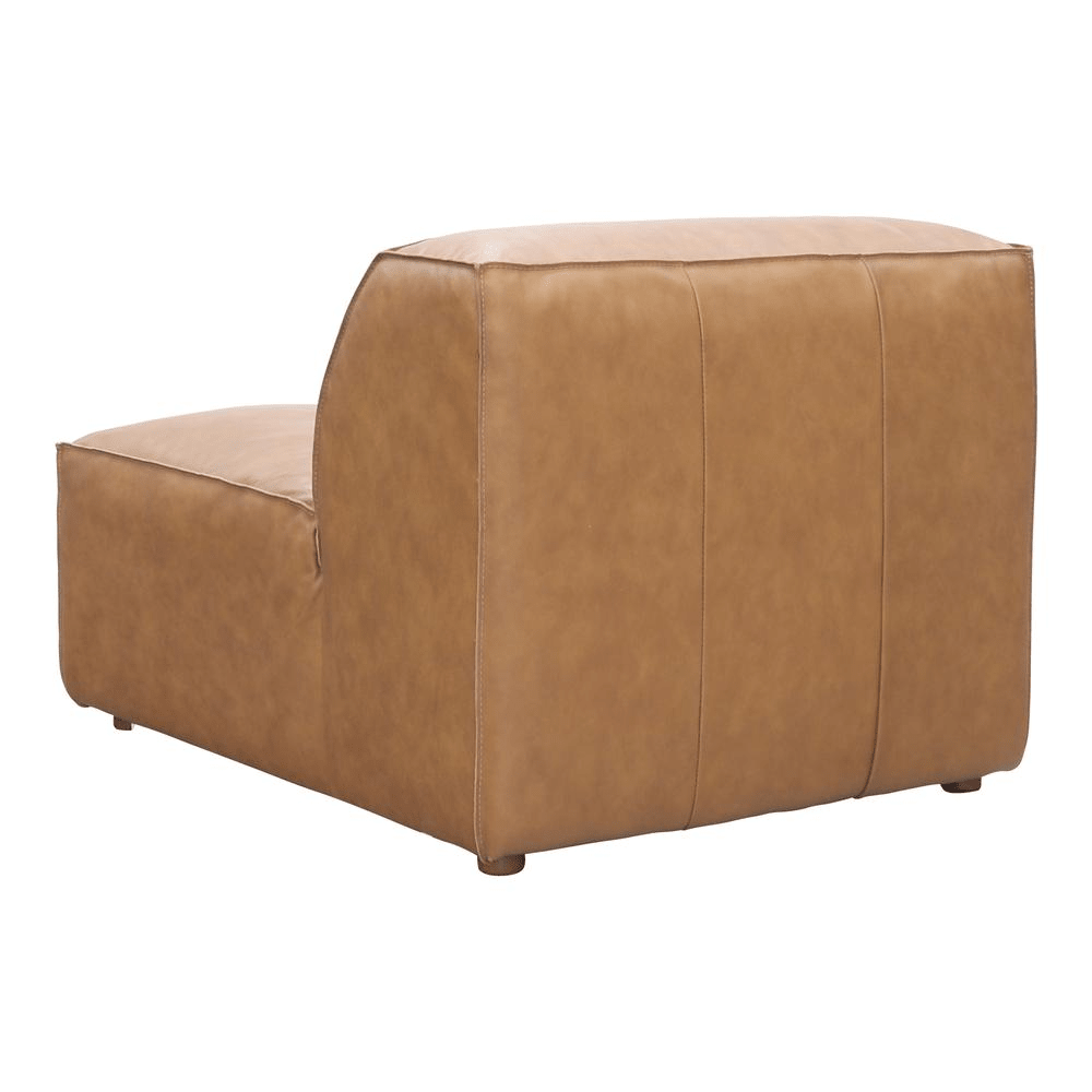 Form Slipper Chair Sonoran Tan Leather - Mervyns