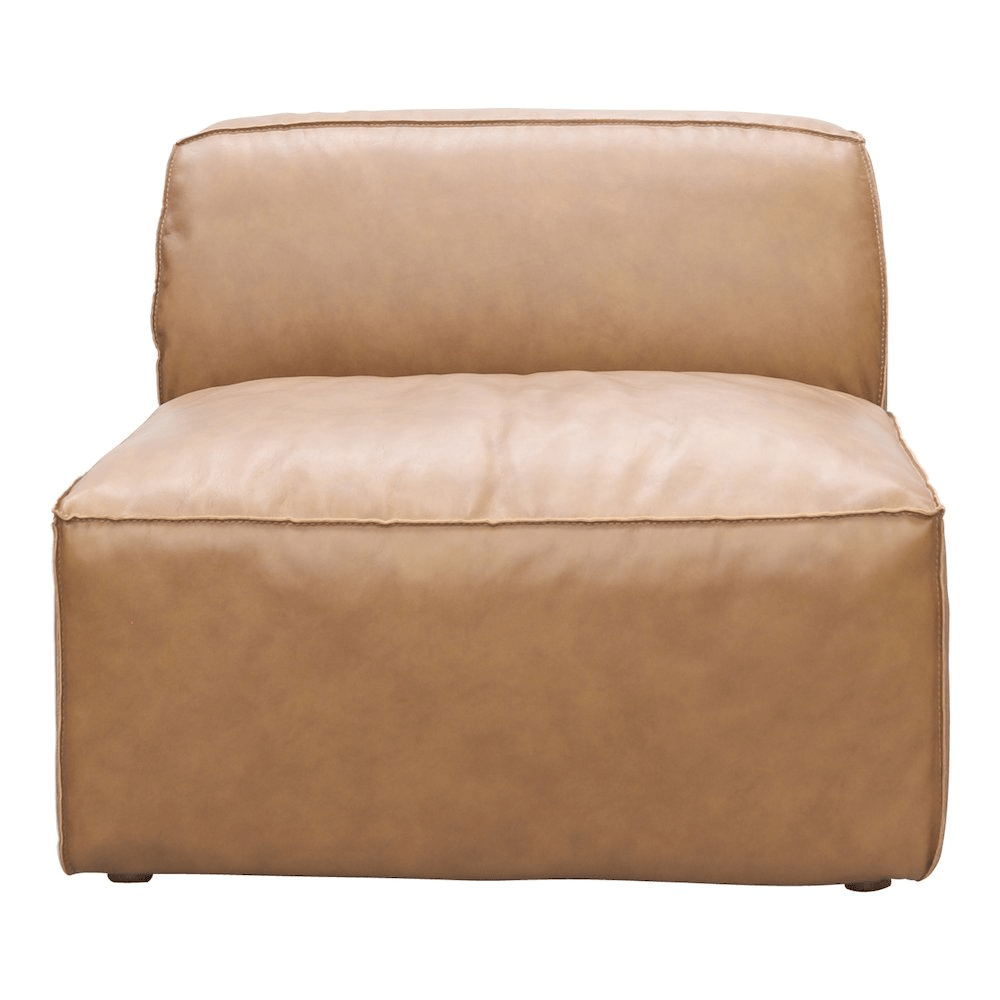 Form Slipper Chair Sonoran Tan Leather - Mervyns
