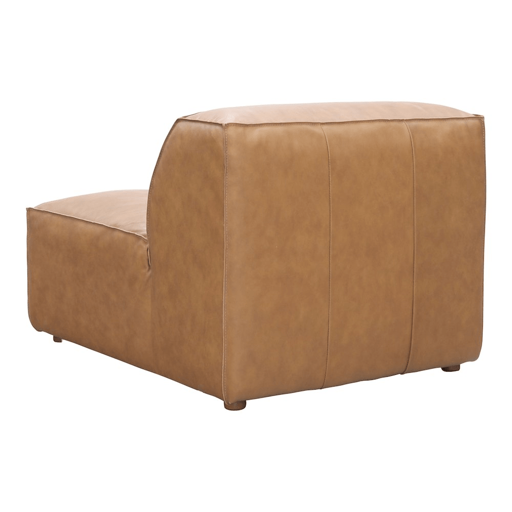 Form Slipper Chair Sonoran Tan Leather - Mervyns