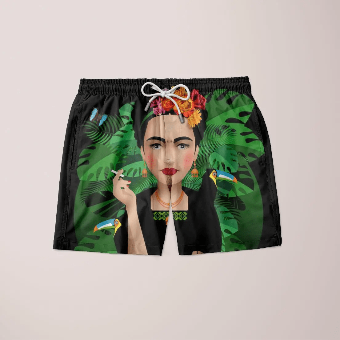 Frida Kahlo Shorts - Mervyns