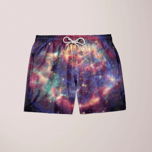 Galaxy Paint Shorts - Mervyns