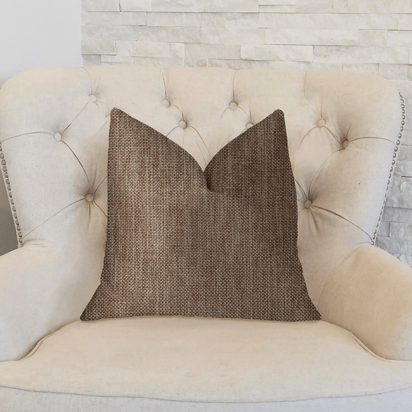 Ganache Gold Luxury Throw Pillow - Mervyns