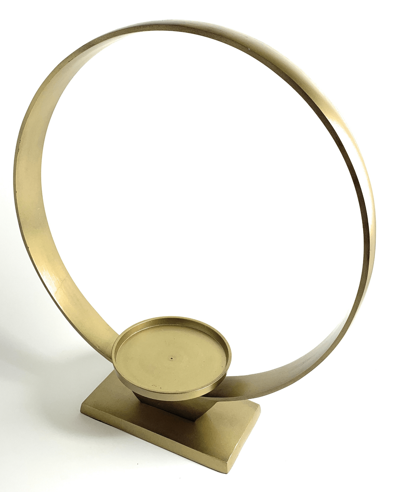 Golden Candle Holder (15"H) - Mervyns