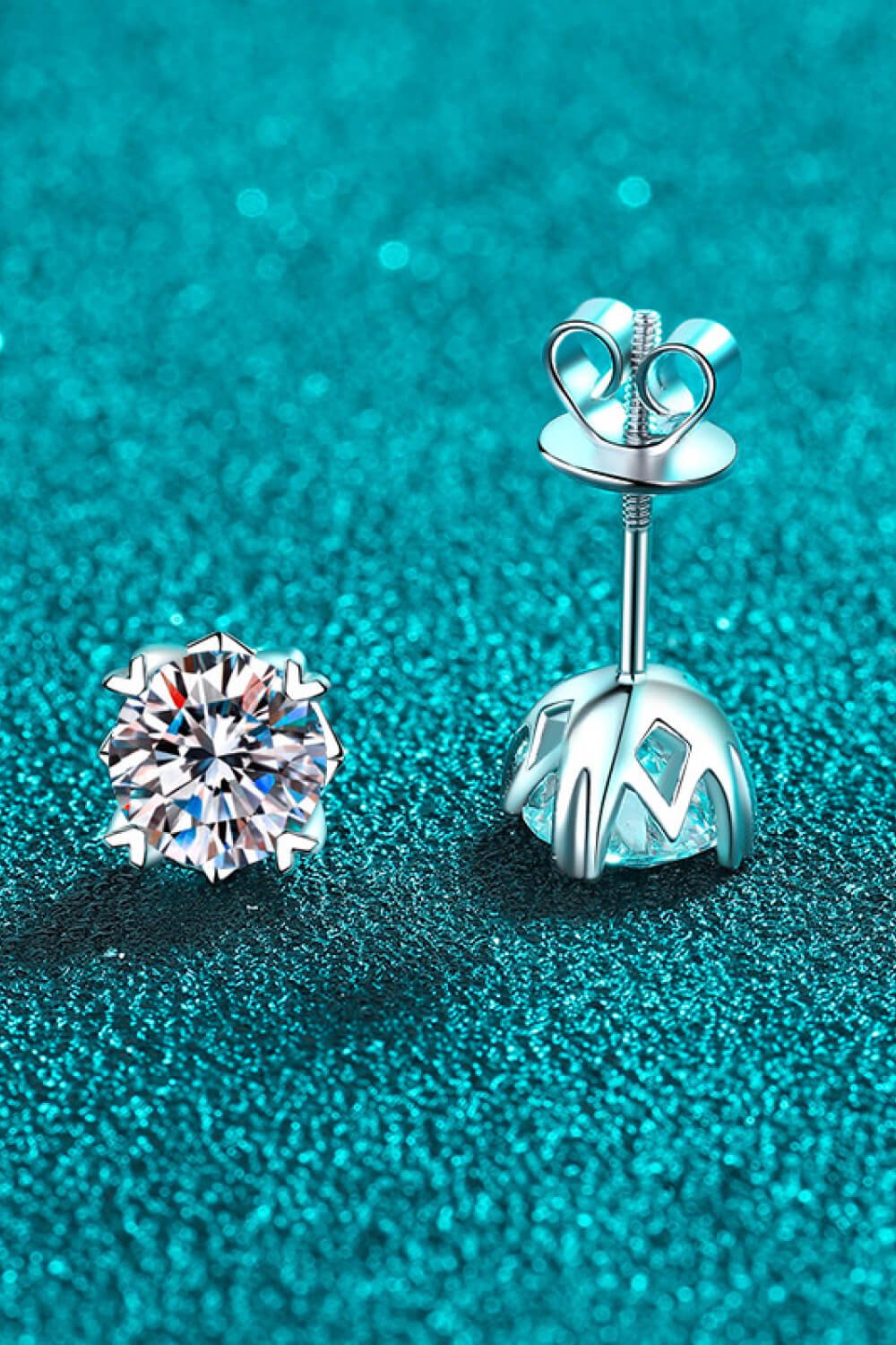 Good Day In My Mind Moissanite Stud Earrings - Mervyns