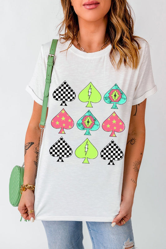 Graphic Round Neck Short Sleeve T-Shirt - Mervyns