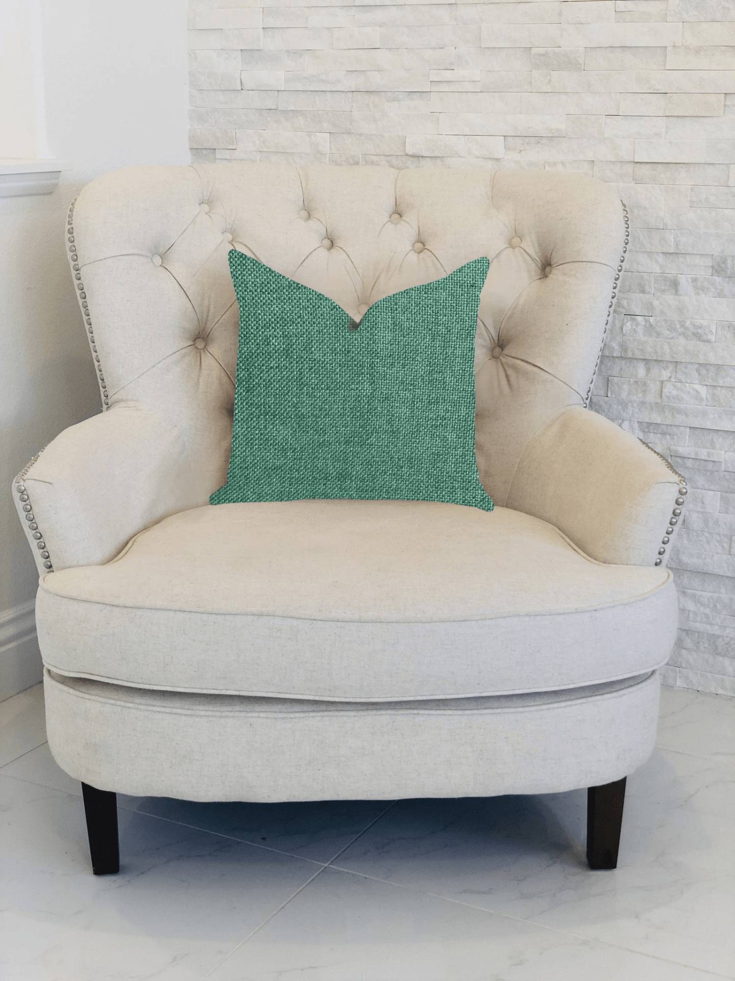 Grass Seed Luxury Throw Pillow in Green - Mervyns