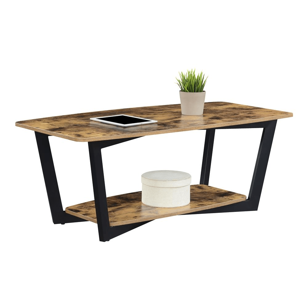 Graystone Coffee Table with Shelf - Mervyns