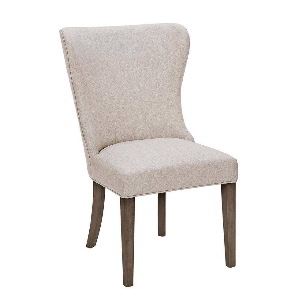 Helena Dining Chair, Cream/Grey - Mervyns