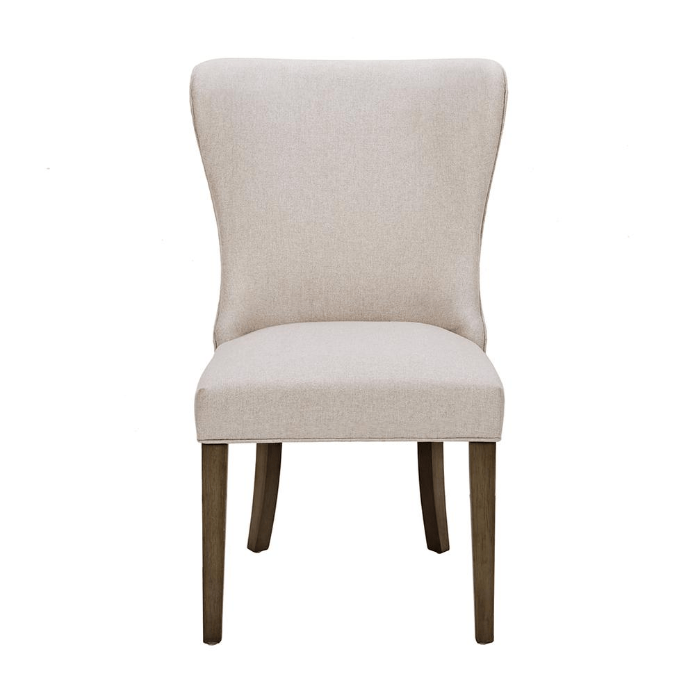 Helena Dining Chair, Cream/Grey - Mervyns