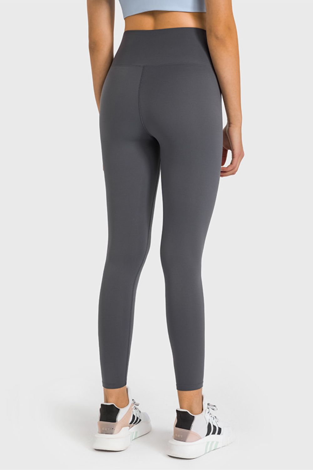 High Waist Ankle - Length Yoga Leggings - Mervyns